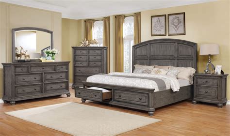 queen bedroom sets with storage